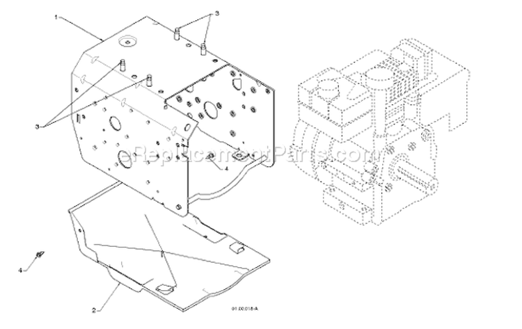 Page H Diagram and Parts List for 10527 SB LS 96193002800 -2008-09 Husqvarna Snow Blower
