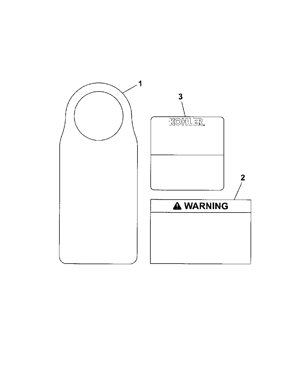 Decals Diagram and Parts List for 917376823  Husqvarna Lawn Mower
