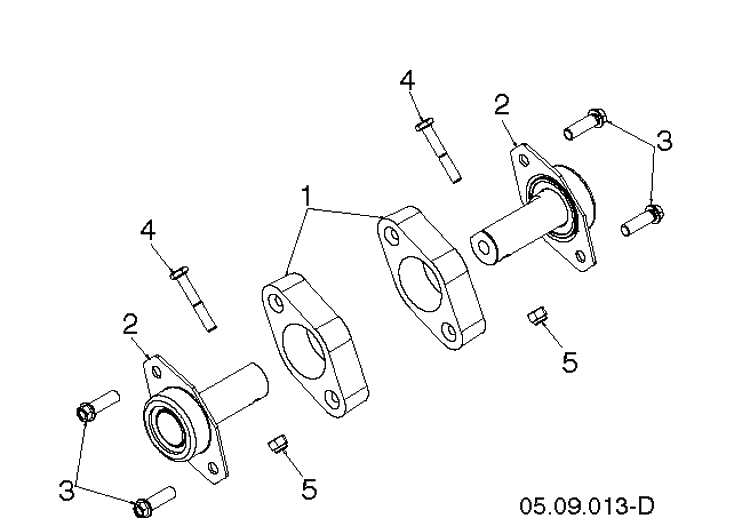 Auger Housing And Impeller 3 Diagram and Parts List for ST230P (96193010106)(2019-04) Husqvarna Snow Blower