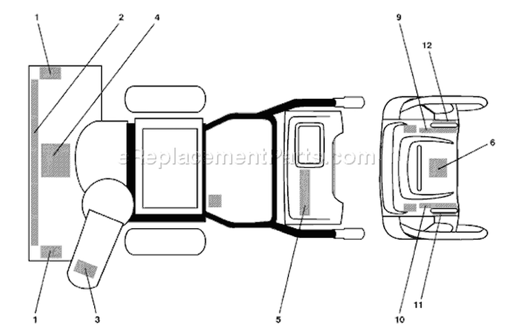 Page L Diagram and Parts List for 1130 SB LS 96193002900 -2008-08 Husqvarna Snow Blower
