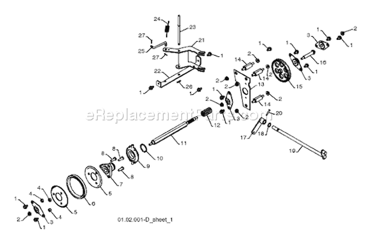 Page Q Diagram and Parts List for 1130 SB LS 96193002900 -2008-08 Husqvarna Snow Blower