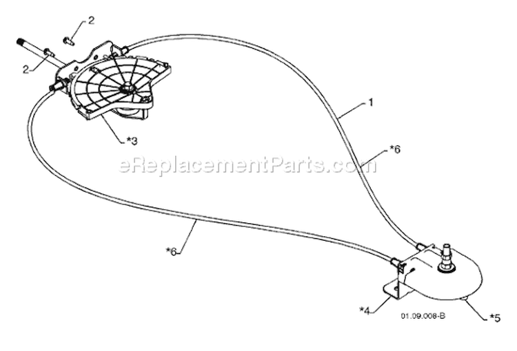 Page G Diagram and Parts List for 1130 SB LS 96193002900 -2008-08 Husqvarna Snow Blower