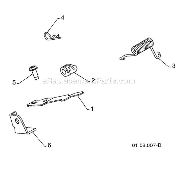 Page T Diagram and Parts List for 1130 SB XLS 96193003000 -2008-09 Husqvarna Snow Blower