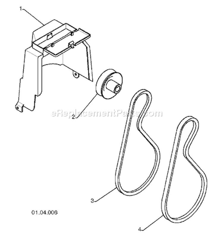 Page F Diagram and Parts List for 1130 SB XLS 96193003000 -2008-09 Husqvarna Snow Blower