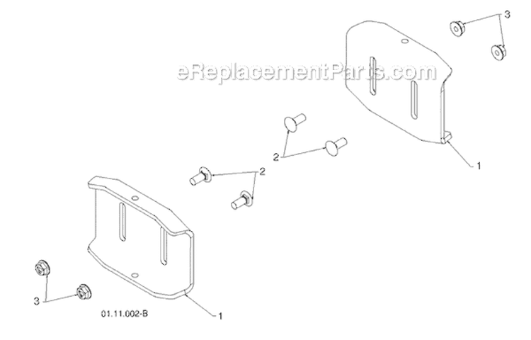 Page M Diagram and Parts List for 11524E 96193007400 -2011-07 Husqvarna Snow Blower
