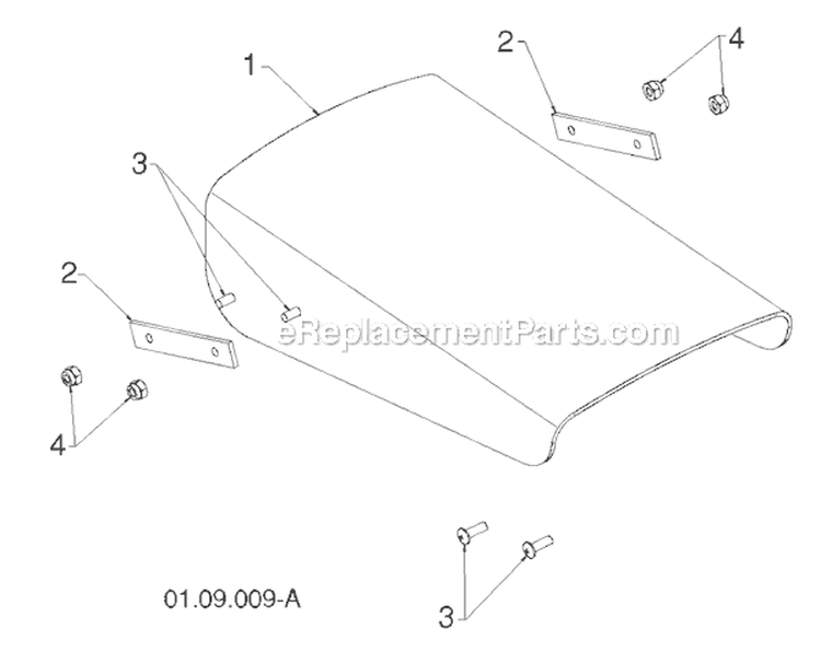 Page O Diagram and Parts List for 11524E 96193007400 -2011-07 Husqvarna Snow Blower