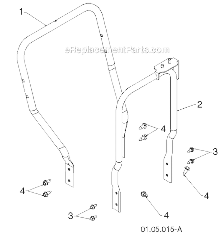 Page W Diagram and Parts List for 11524E 96193007400 -2011-07 Husqvarna Snow Blower