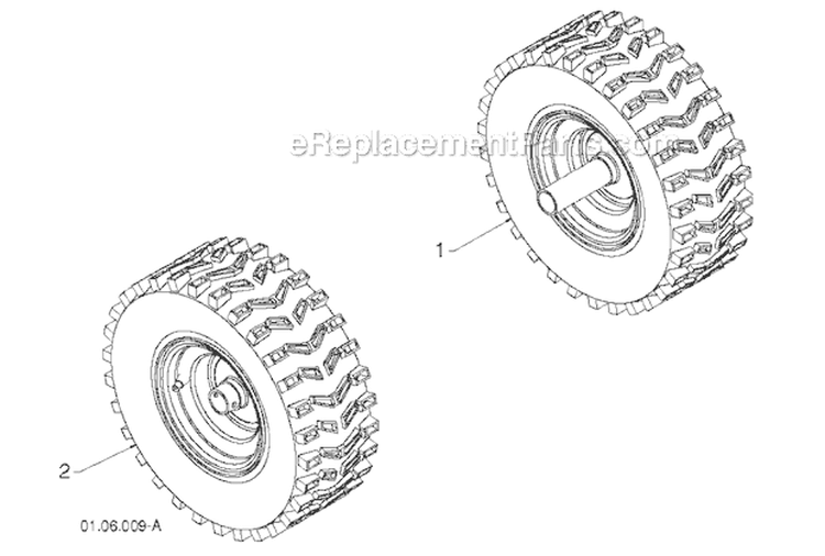 Page AA Diagram and Parts List for 11524E 96193007400 -2011-07 Husqvarna Snow Blower