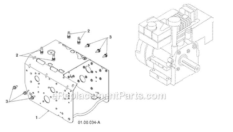 Page D Diagram and Parts List for 11524E 96193007400 -2011-07 Husqvarna Snow Blower