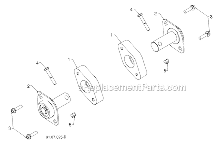 Page G Diagram and Parts List for 11524E 96193007400 -2011-07 Husqvarna Snow Blower