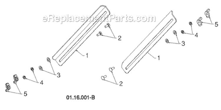 Page M Diagram and Parts List for 11524E 96193007401 -2011-07 Husqvarna Snow Blower