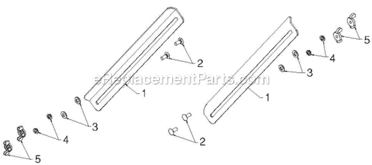 Auger Housing Impeller Diagram and Parts List for 11524E 96193007403 - 2012-06 Husqvarna Snow Blower