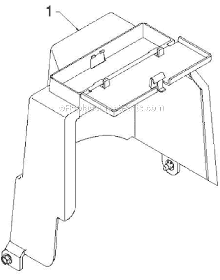Chassis Engine Pulleys Diagram and Parts List for 11524E 96193007404 - 2012-08 Husqvarna Snow Blower