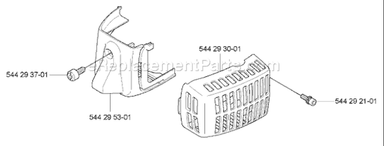 Page D Diagram and Parts List for 123 HD 60 2006-03 Husqvarna Hedge Trimmer
