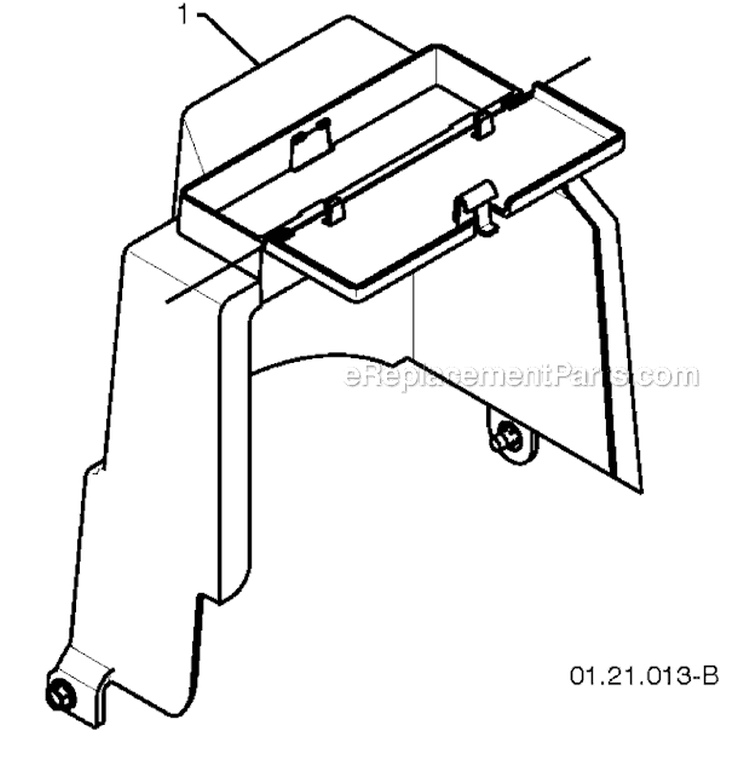 Chassis, Engine And Pulleys Diagram and Parts List for 12527HV 96193005300 -2010-06 Husqvarna Snow Blower