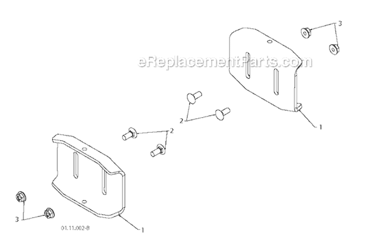 Page I Diagram and Parts List for 12527HV 96193005300 -2010-06 Husqvarna Snow Blower