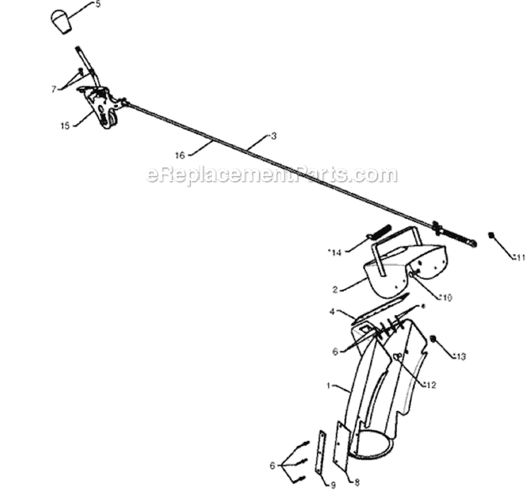 Page O Diagram and Parts List for 12527HV 96193005301 -2010-07 Husqvarna Snow Blower