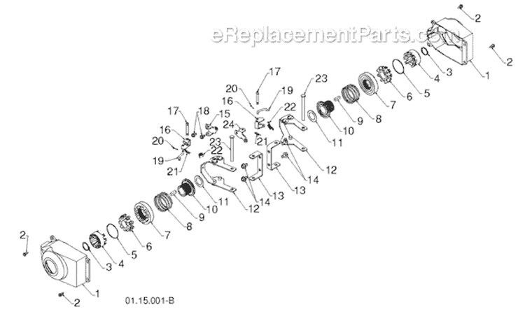 Wheels Diagram and Parts List for 12527HV 96193007100 -2011-06 Husqvarna Snow Blower