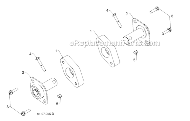 Page L Diagram and Parts List for 12527HV 96193007101 -2011-07 Husqvarna Snow Blower