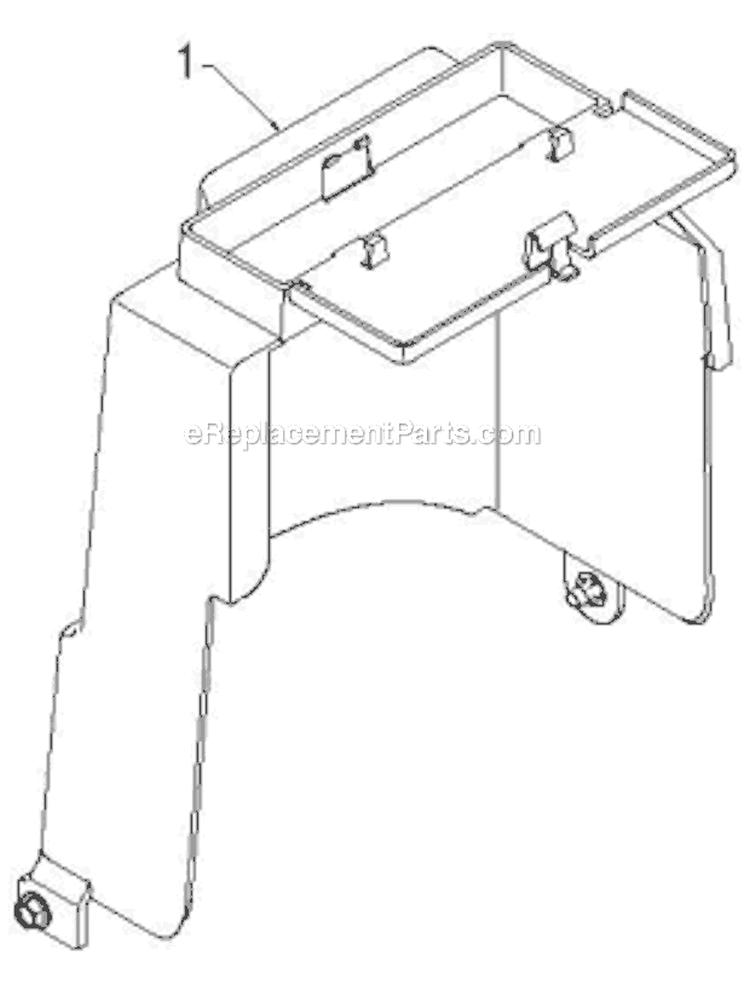 Chassis Engine Pulleys Diagram and Parts List for 12527HV 96193007104 - 2012-06 Husqvarna Snow Blower
