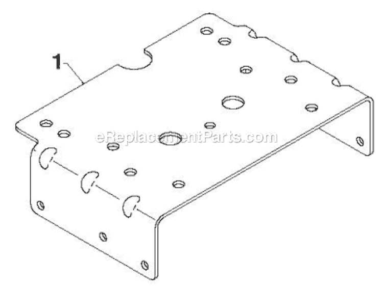 Chassis Engine Pulleys Diagram and Parts List for 12527HV 96193007105 - 2012-08 Husqvarna Snow Blower