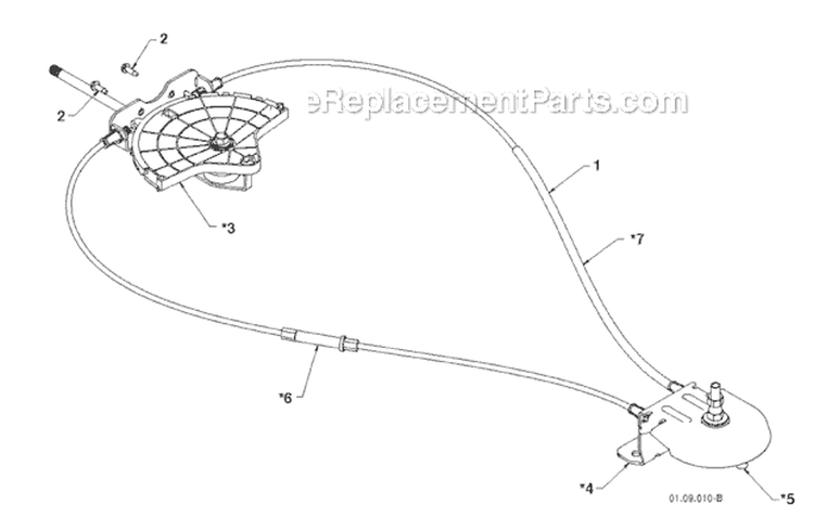 Control Panel And Discharge Chute Diagram and Parts List for 12527HV 96193008000 -2011-07 Husqvarna Snow Blower