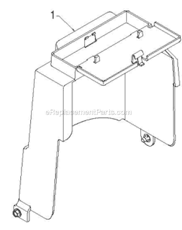 Chassis Engine Pulleys Diagram and Parts List for 12530HV 96193007200 - 2011-07 Husqvarna Snow Blower