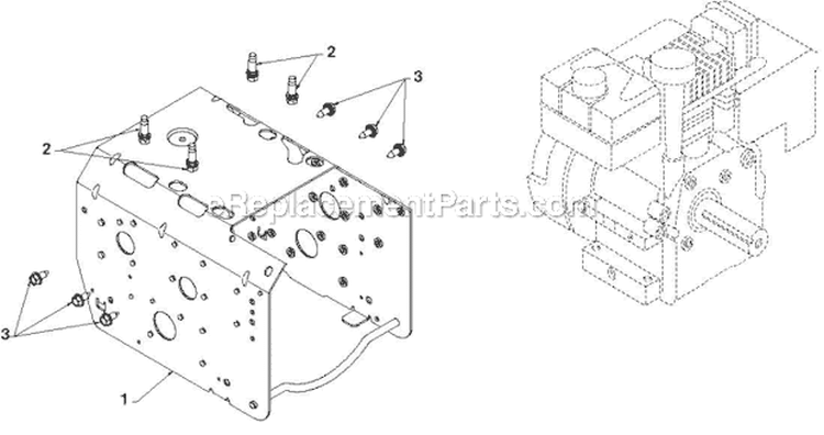 Chassis Engine Pulleys Diagram and Parts List for 12530HV 96193007200 - 2011-07 Husqvarna Snow Blower