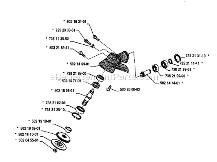 Page I Diagram and Parts List for 132R 132 R 1991-11 Husqvarna Trimmer