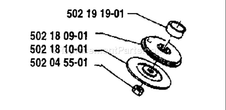 Page Q Diagram and Parts List for 125LD 125 LD 1992-01 Husqvarna Trimmer