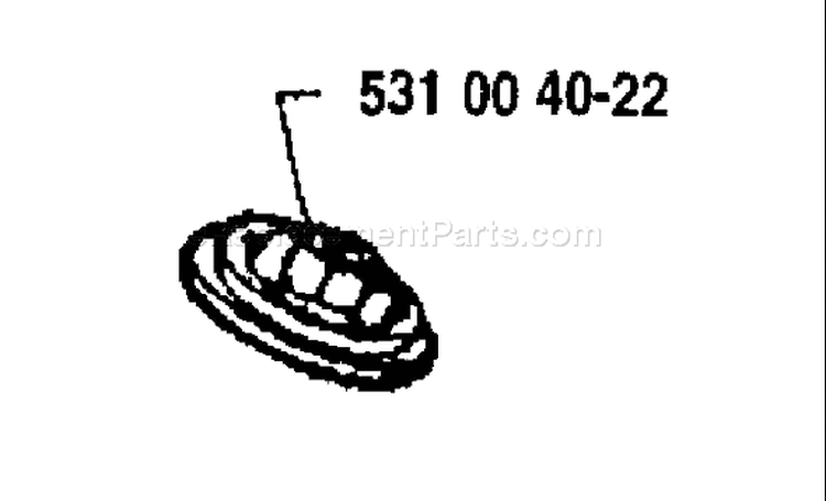 Page C Diagram and Parts List for 125LD 125 LD 1992-01 Husqvarna Trimmer