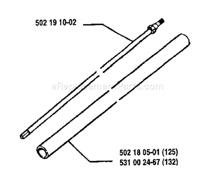Page Q Diagram and Parts List for 132RD 132 RD 1993-04 Husqvarna Trimmer