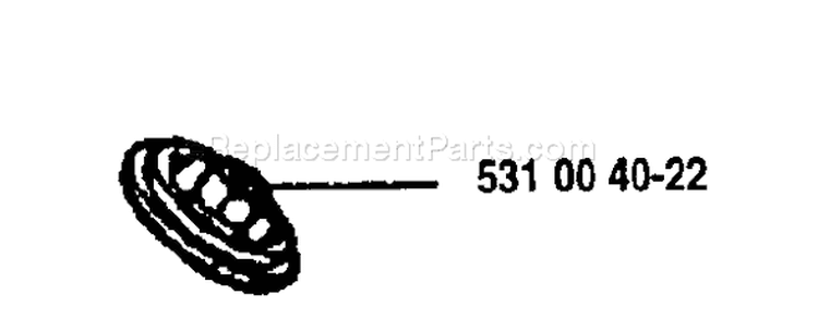 Page B Diagram and Parts List for 132RD 132 RD 1993-04 Husqvarna Trimmer