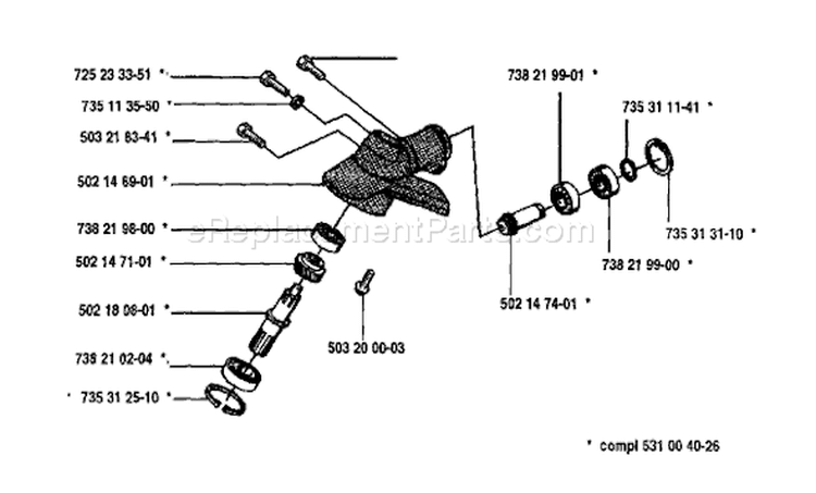Page I Diagram and Parts List for 132RD 132 RD 1993-04 Husqvarna Trimmer