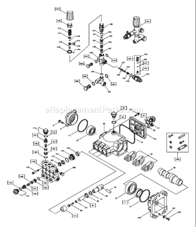 Page B Diagram and Parts List for 1337PW 1337 PW 2003-03 Husqvarna Pressure Washer
