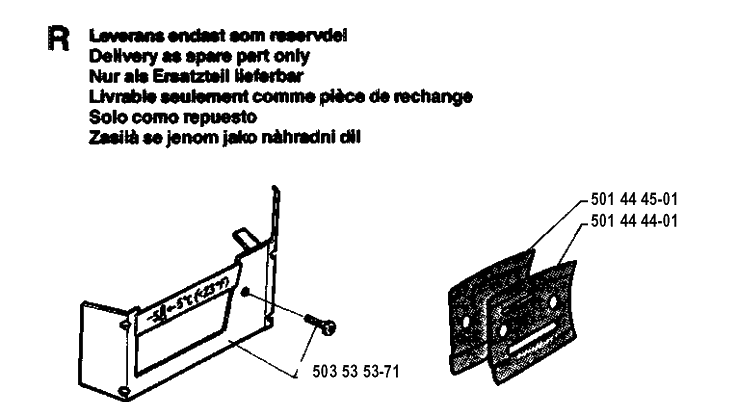 Accessories 2 Diagram and Parts List for 272XP 19930100001-19970100000 Husqvarna Chainsaw