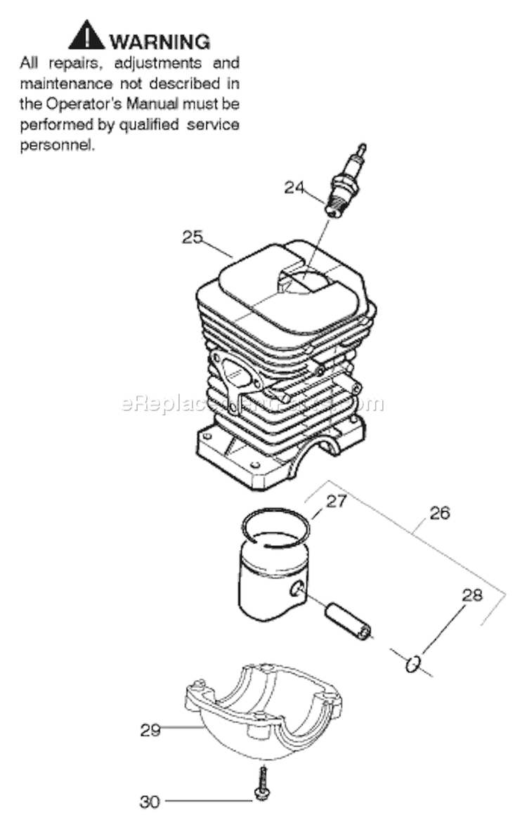 Page I Diagram and Parts List for 137 2005-09 Husqvarna Chainsaw