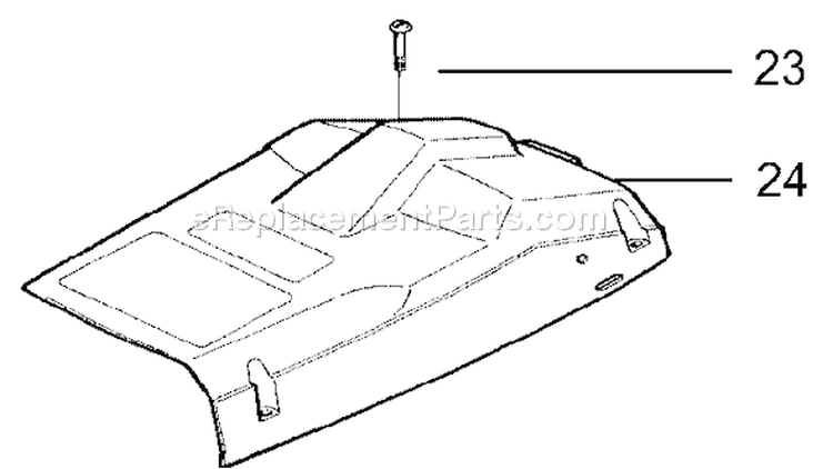 Page M Diagram and Parts List for 136 2001-05 Husqvarna Chainsaw