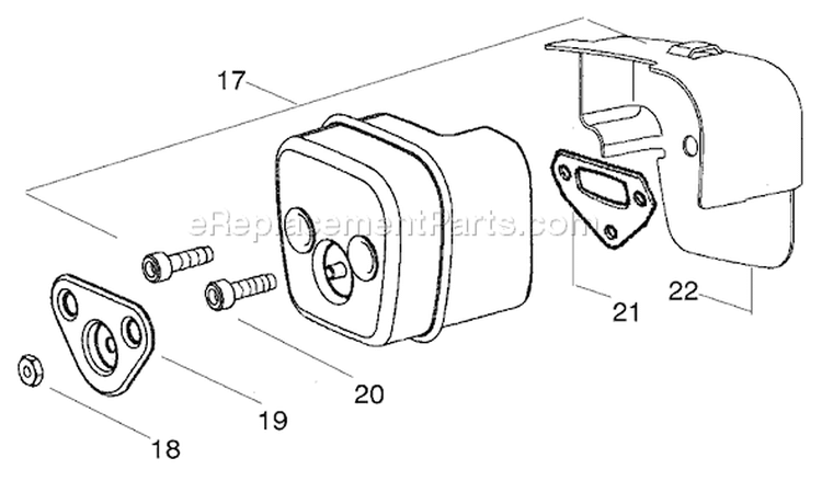 Page H Diagram and Parts List for 142 2005-03 Husqvarna Chainsaw