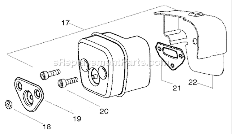 Page H Diagram and Parts List for 137E 137 E 2005-09 Husqvarna Chainsaw