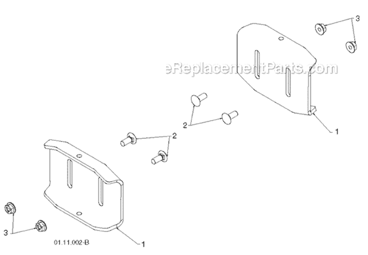 Page L Diagram and Parts List for 145270 96193007500 -2011-06 Husqvarna Snow Blower