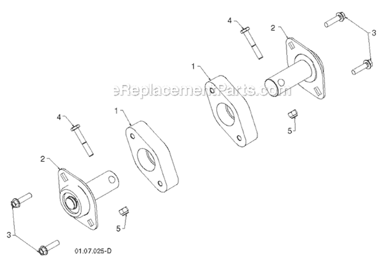 Page M Diagram and Parts List for 145270 96193007500 -2011-06 Husqvarna Snow Blower