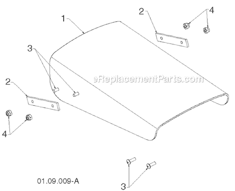 Page S Diagram and Parts List for 145270 96193007500 -2011-06 Husqvarna Snow Blower