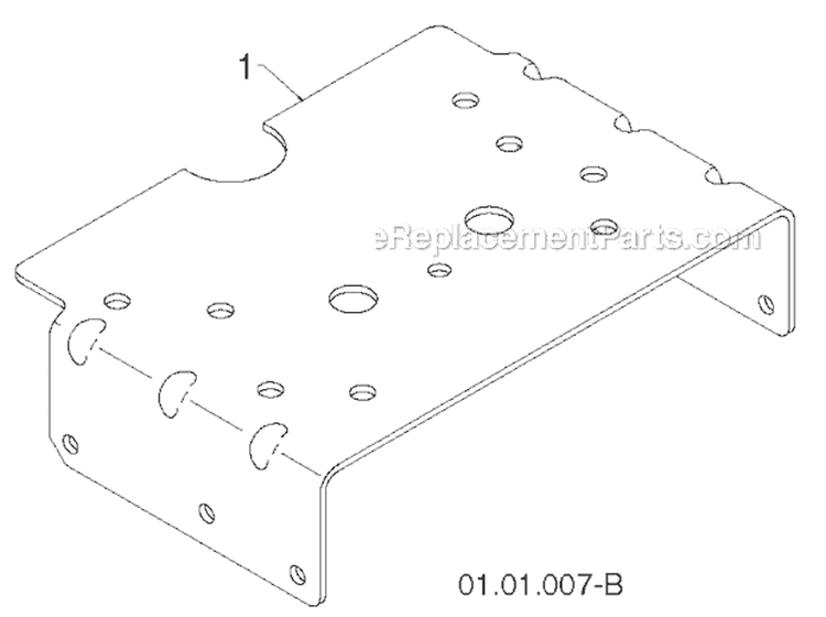 Page C Diagram and Parts List for 145270 96193007500 -2011-06 Husqvarna Snow Blower