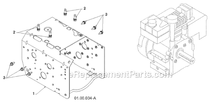 Page D Diagram and Parts List for 145270 96193007500 -2011-06 Husqvarna Snow Blower