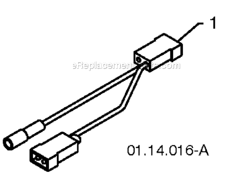 Page G Diagram and Parts List for 14527E 96193006700 -2010-05 Husqvarna Snow Blower