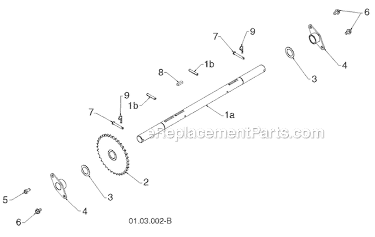 Page W Diagram and Parts List for 14527E 96193007501 -2011-07 Husqvarna Snow Blower