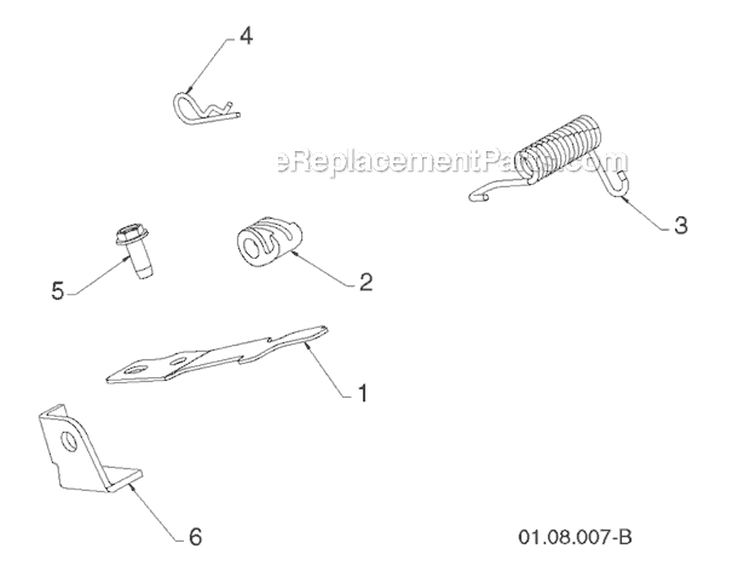 Page X Diagram and Parts List for 14527E 96193007501 -2011-07 Husqvarna Snow Blower