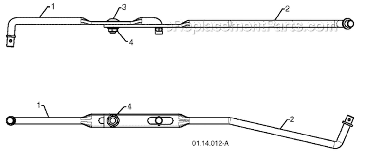Page G Diagram and Parts List for 14527E 96193007501 -2011-07 Husqvarna Snow Blower