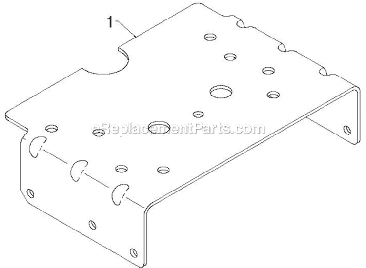 Chassis Engine Pulleys Diagram and Parts List for 14527E 96193007504 - 2012-08 Husqvarna Snow Blower